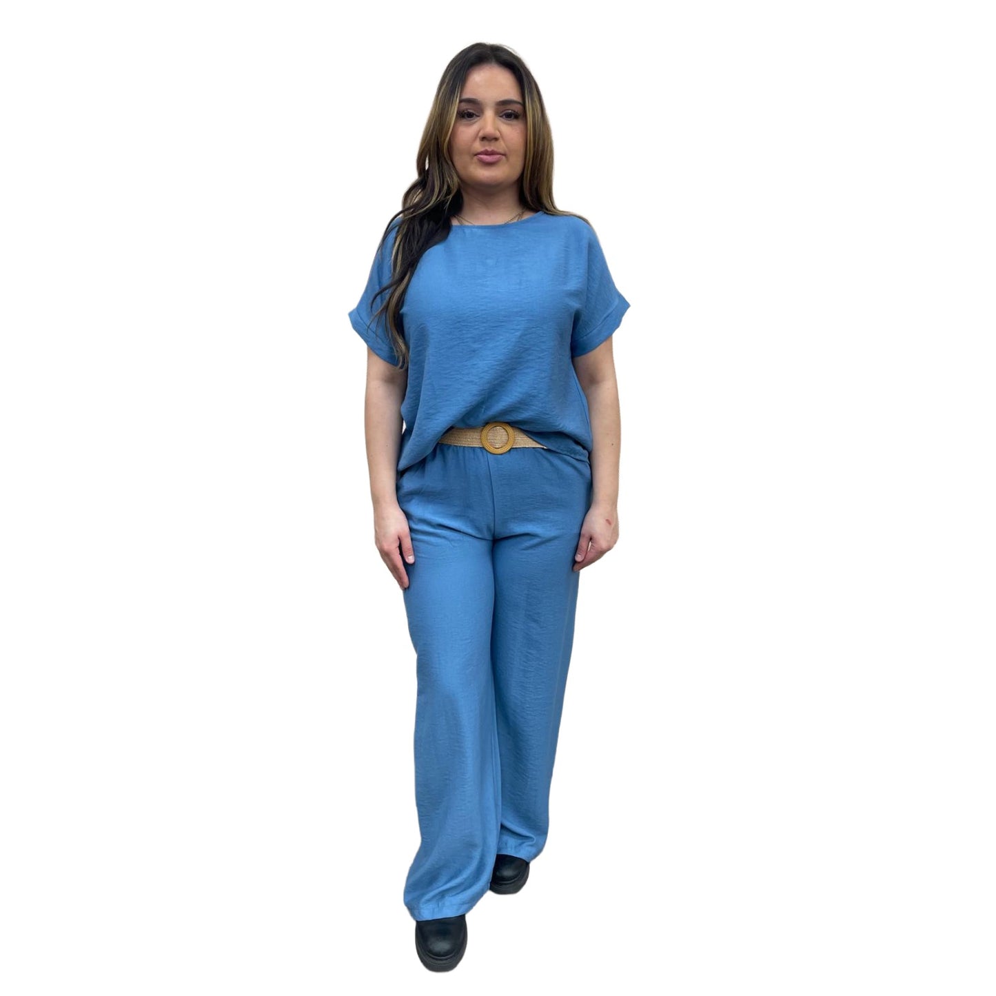 Coco top - licht blauw